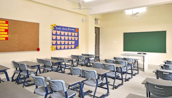 Dosti High school Classroom - Dosti Realty